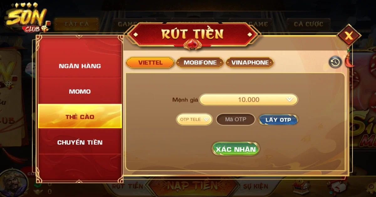 Rút tiền SONCLUB - Quy trình thanh toán trực tuyến an toàn 3 Lưu ý khi thực hiện rút tiền SONCLUB